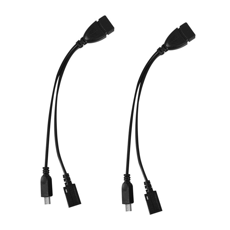 Balacoo 2 Pack OTG Adapter Cable USB C to Micro USB Converter for Phone Tablet - Image 1